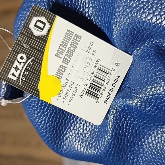 Izzo‎ Golf Premium Driver Headcovers Blue NWT - Picture 8 of 10